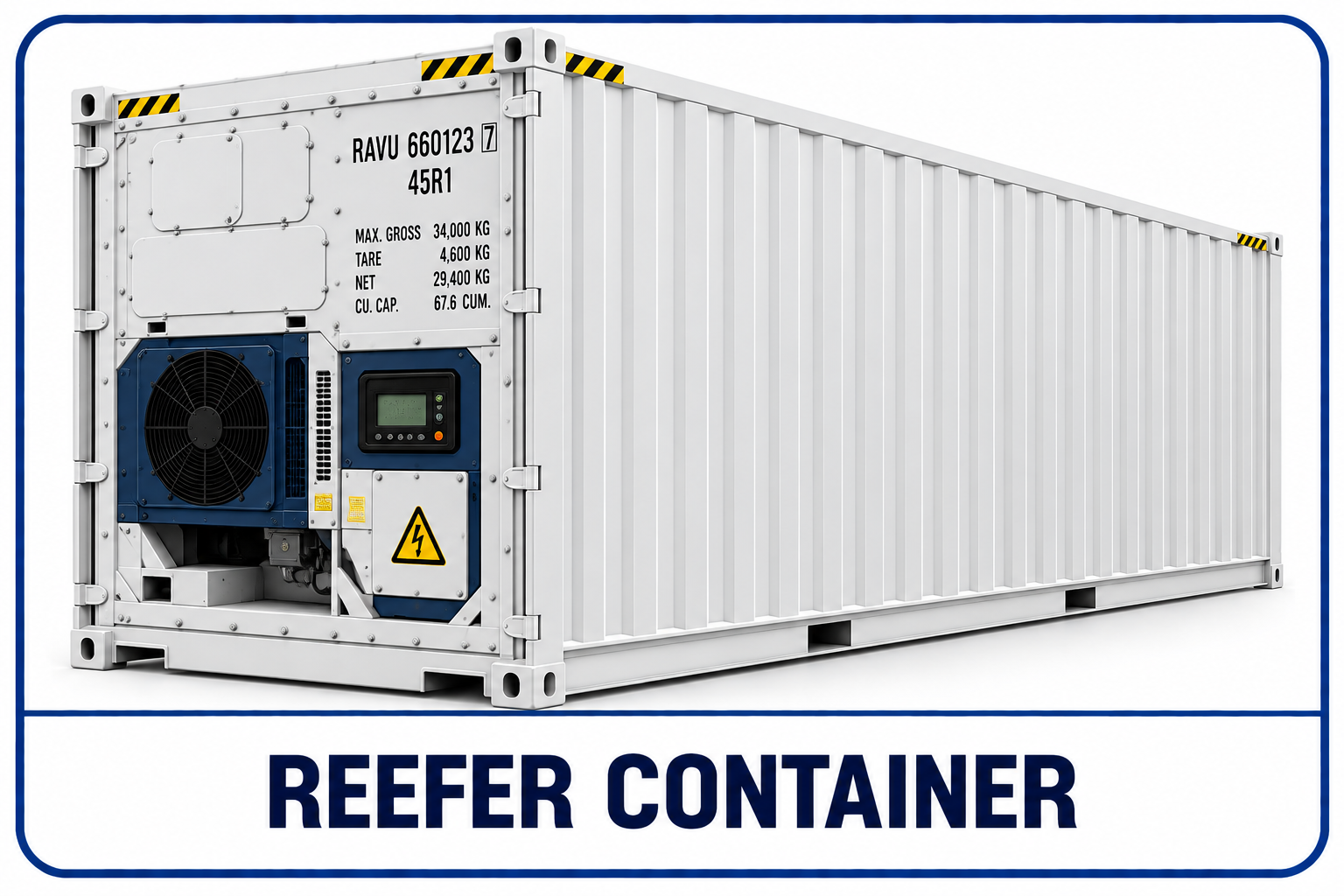 20ft 40ft Reefer Container